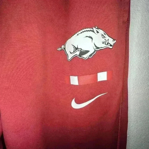 Arkansas Razorbacks, Nike Dry Fit Sweatpants, Adult Small - Picture 9 of 14